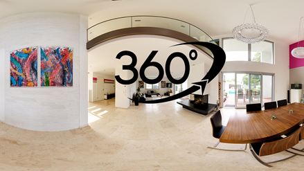 Podgląd panoramy 360° Travertin Classic Light