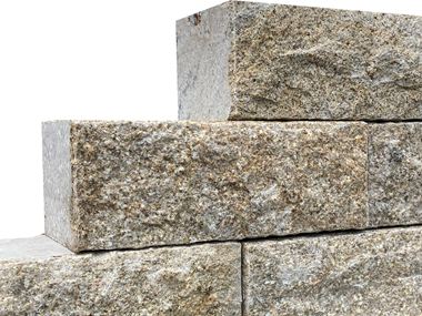Kamienie murarskie do klasztorów – Gredi – naturalne – żółto-brązowe – szaro-brązowe – granit chiński Galeria 2