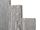 Palisady z gnejsu Urban Grey Line 8x25 – na wymiar