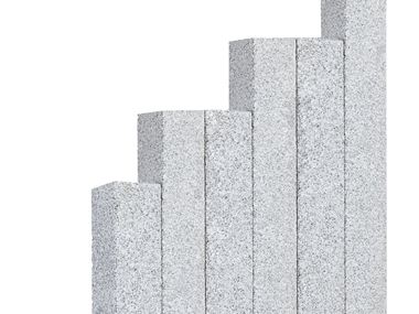 Palisady Granit Silver Classico 12x12 – cięcie na wymiar_wycinanka