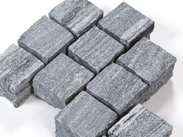 Kostka brukowa Gneis Urban Grey Line przycięta na wymiar
