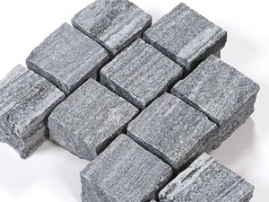 Kostka brukowa Gneis Urban Grey Line przycięta na wymiar