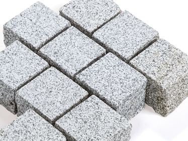 Kostka brukowa Granit Silver Classico 16 x 16 x 16 cm
