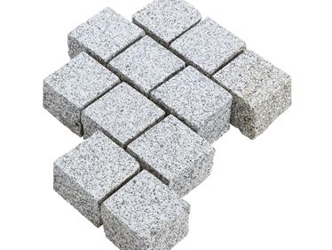Kostka brukowa Granit Silver Classico 10 x 10 x 8 cm