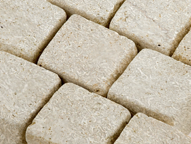 Kostka brukowa z wapienia Royal Beige 10 x 10 x 8 cm – szczegóły