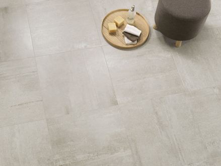 Płyty imitujące beton Concrete Stone wraz z podnóżkiem, tacą i mydłem