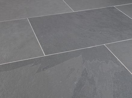 Płytki łupkowe Grey Slate – ujęcie z boku