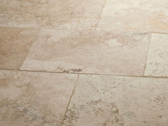 Płytki trawertynowe Rustic – ujęcie z boku