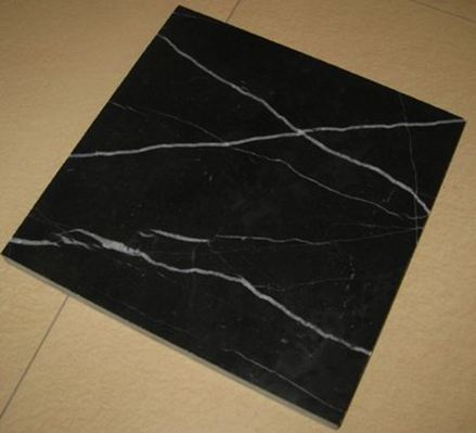 Polerowany blat marmurowy Marble Nero Marquina